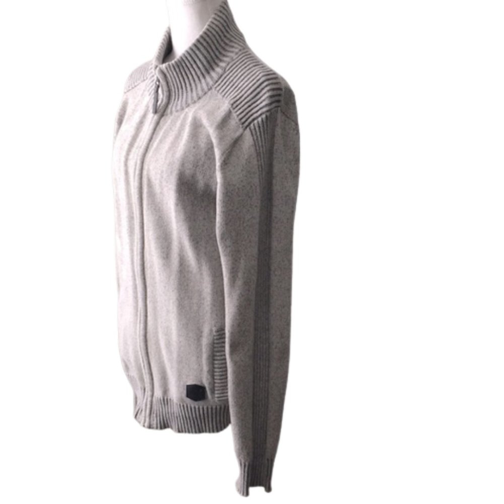 PROJEK Raw men’s cable knit cardigan